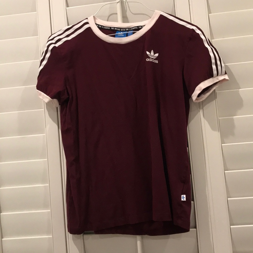 ADIDAS ORIGINAL 3 stripe t-shirt